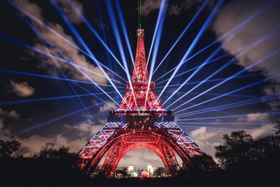 Home Paris Tour Eiffel Exteriör bild